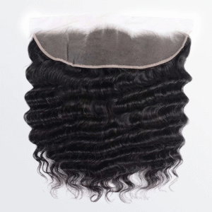 14-20 Inch 13" x 4" HD Straight Free Parted Frontal #1B Natural Black