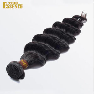 12-26 Inch Loose Deep Virgin Malasian Hair #1B Natural Black