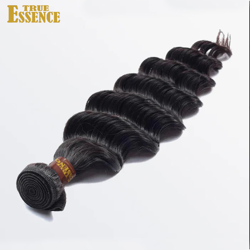 12-26 Inch Loose Deep Virgin Malasian Hair #1B Natural Black